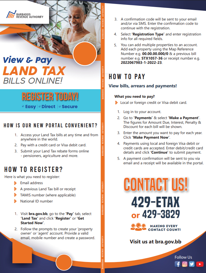 View and Pay Land Tax ONLINE
