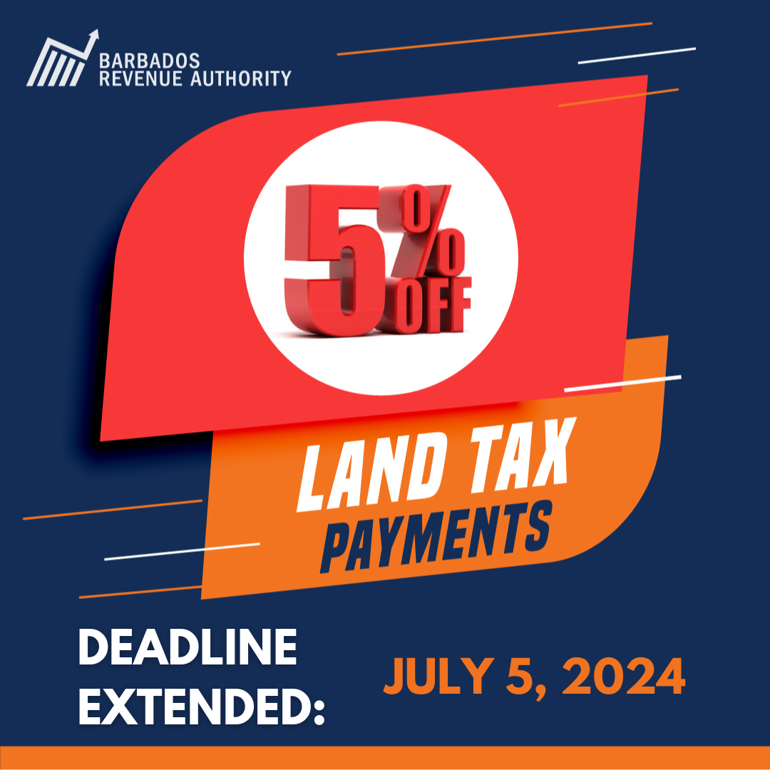 Land Tax 5% Discount Deadline Extended