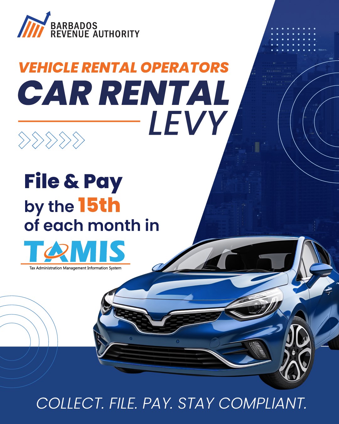 Car Rental Levy Deadline