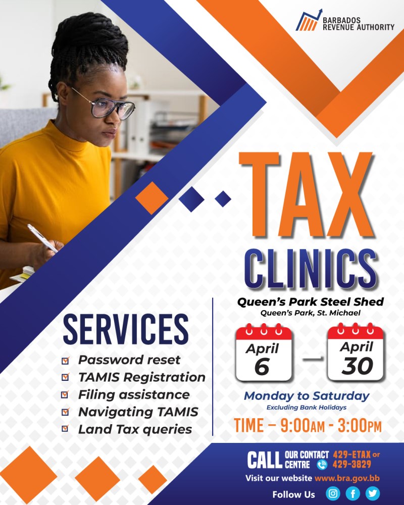 Tax Clinic Support Starts This Saturday
