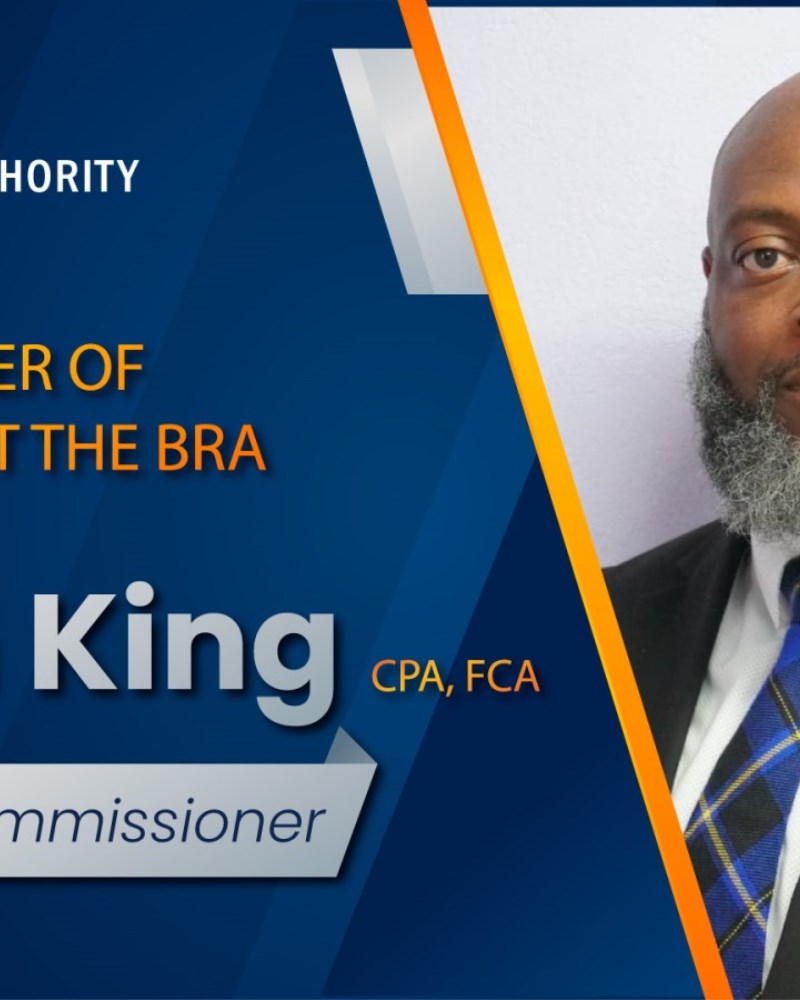 BRA Appoints New Revenue Commissioner